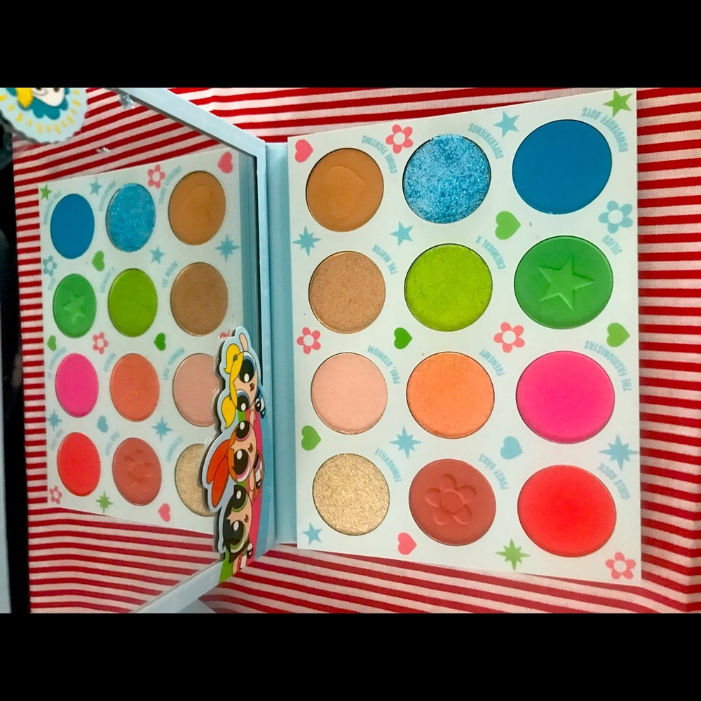 Colourpop Power puff girls palette